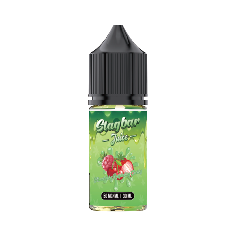 stag bar ejuice strawberry raspberry cherry