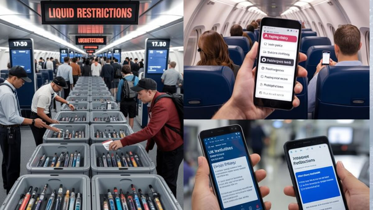 UK Vape Travel Rules, Easter Holiday Rush 2026