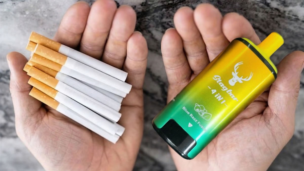 Benefits of Switching to Vaping, Vaping vs Smoking Health Risks