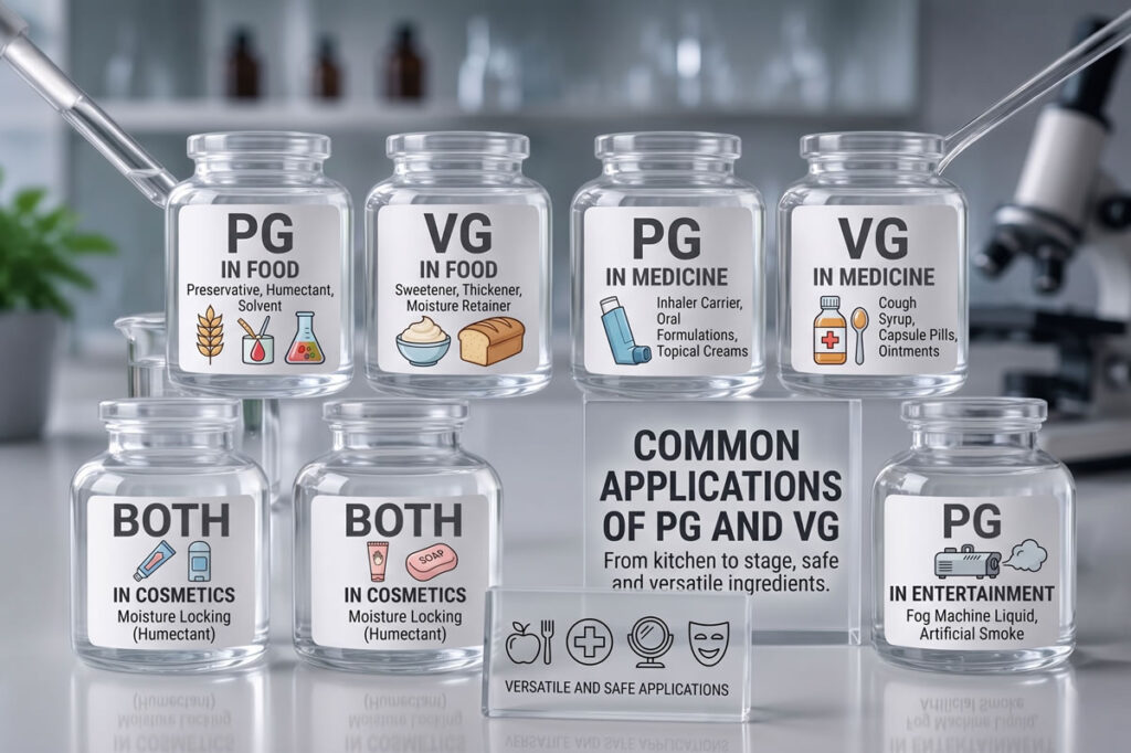 What Are VG And PG? The Ultimate Guide To E-Liquid Ratios - Stagbar Vape