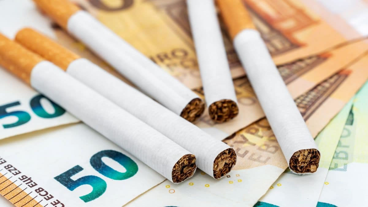 German cigarette sales, Germany tobacco tax