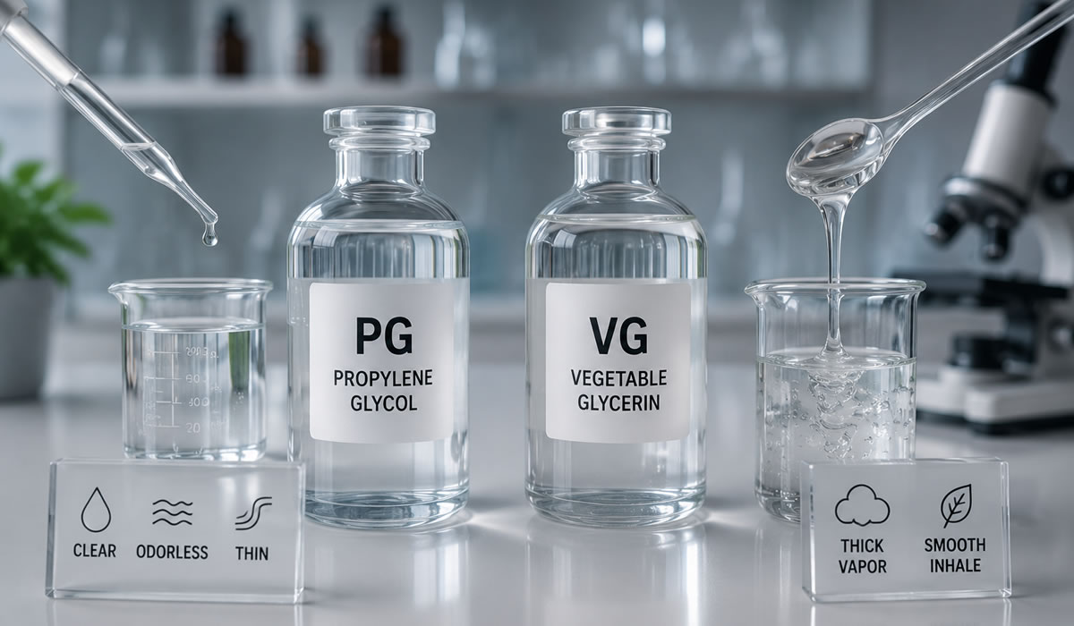 What Are VG And PG? The Ultimate Guide To E-Liquid Ratios - Stagbar Vape