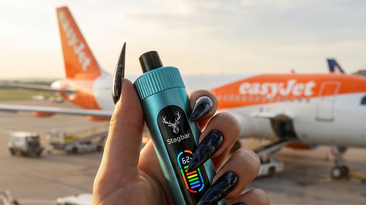 airline vape rules UK, flying with vapes