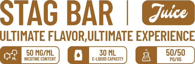 stag bar ejuice slider