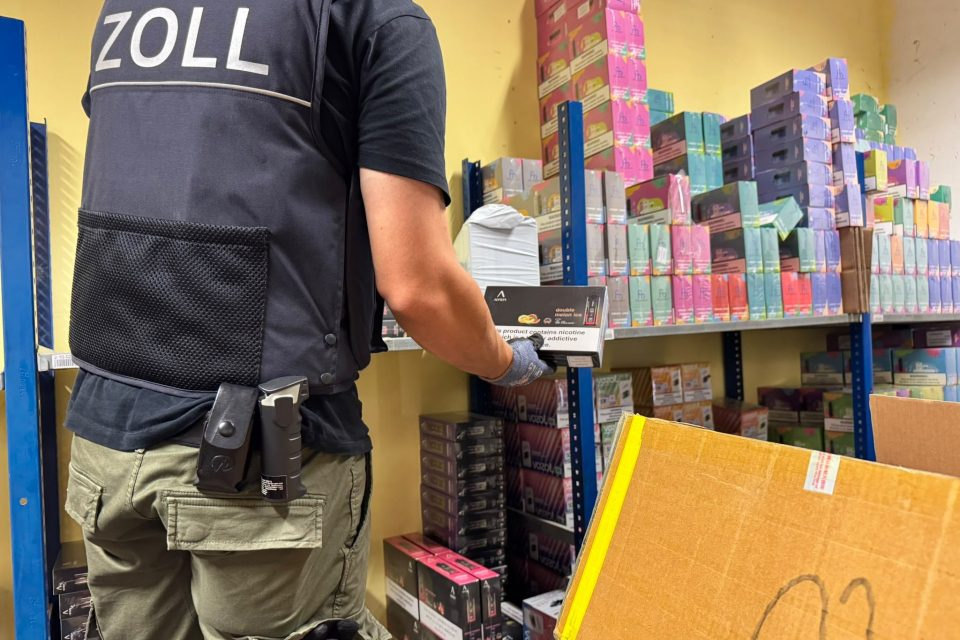 illegal vape smuggling Germany